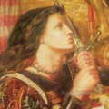 Joan of Arc Pre Raphaelite Brotherhood Dante Gabriel Rossetti
